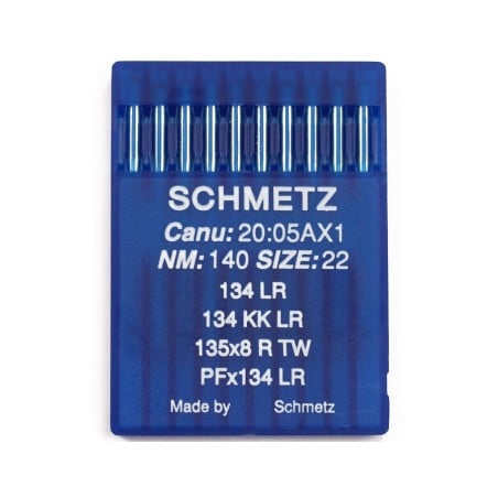 SCHMETZ Leather point industrial sewing machine needles 134LR 135x5 SY1955 DPx5 SIZE 140/22